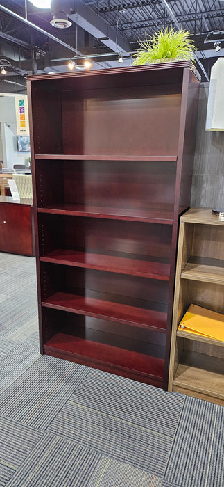 Costa Mesa veneer 70"H bookcase