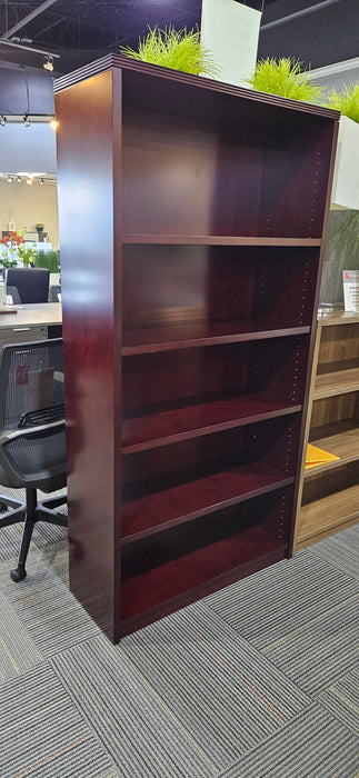 Costa Mesa veneer 70"H bookcase