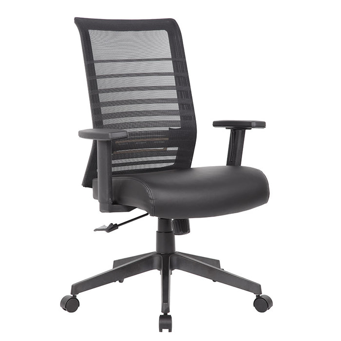 Bedarra Horizontal Mesh Back Task Chair | Black