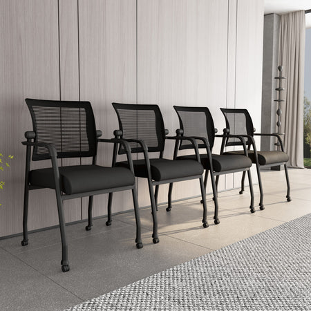 Bedarra guest chair on casters