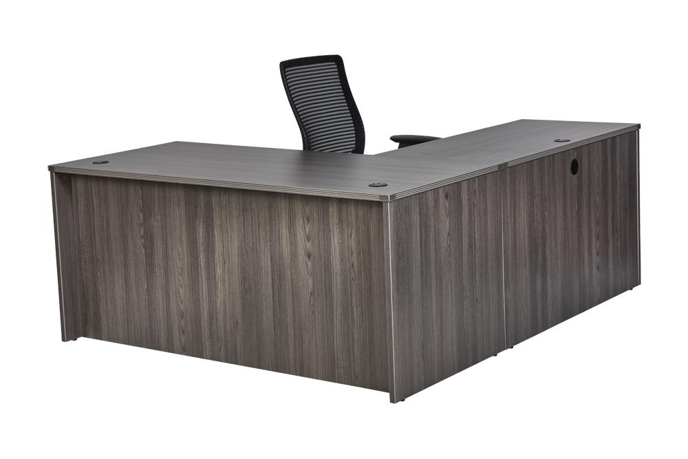 Bellagio L-Shaped Office Desk | 36"x71"