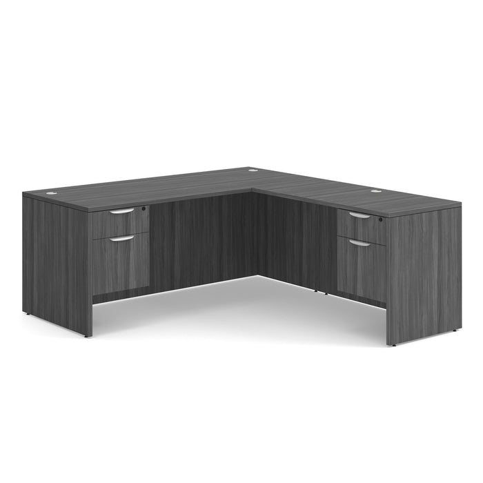 Santa Monica  Rectangular L Shaped Desk