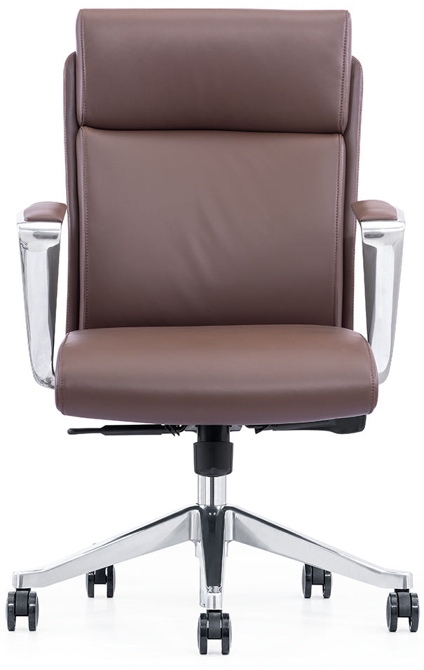 Bacia Mid Back Executive Leather Office Chair Freedman s