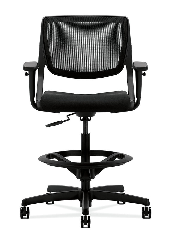 Office chair with discount stool